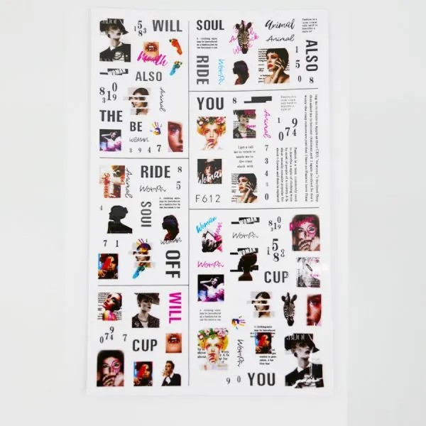 Womens Wort  Sticker F612